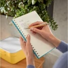 Spirálfüzet B/5 80 lap vonalas, nyugodt kék COSY Soft touch LEITZ