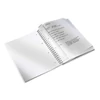 Spirálfüzet Leitz WOW, A4, vonalas, kék -46370036-
