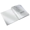Spirálfüzet Leitz WOW, A4, vonalas, zöld -46370064-