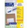 Etikett 4782 97x67,7mm 25ív Avery-Zweckform QuickPeel fehér