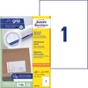 Etikett címke univerzális fehér 210x297mm 220ív -3478-200- Avery-Zweckform