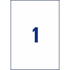 Etikett címke speciális L4775-8 időjárásálló poliészter 210x297mm 8ív/doboz Avery-Zweckform fehér