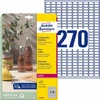 Etikett címke speciális L7785-25 víztiszta átlátszó 17,8x10mm 25ív Avery-Zweckform