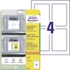 Etikett hordozó címkék 120x80mm 5 lap Avery-Zweckform 8001-5