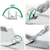 Iratrendező A/4 8cm Leitz WOW 180 fokban nyitható szerkezettel Lila -10050062-