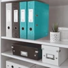 Iratrendező A/4 8cm Leitz WOW 180 fokban nyitható szerkezettel Világoskék -10050051-