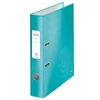 Iratrendező A/4 5cm Leitz WOW 180 fokban nyitható szerkezettel Világoskék -10060051-