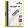 Klipmappa A/4 Duraclip 2200 zöld DURABLE -220032/P2030-0058-