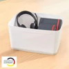 Tárolódoboz MyBox fedővel, nagy, fehér/szürke LEITZ