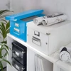 Tárolódoboz LEITZ CLICK-N-STORE A4 méretű kék -60440036-