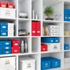 Tárolódoboz LEITZ CLICK-N-STORE A4 méretű kék -60440036-