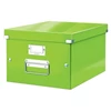 Tárolódoboz LEITZ CLICK-N-STORE A4 méretű zöld -60440064-