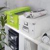 Tárolódoboz LEITZ CLICK-N-STORE A4 méretű zöld -60440064-