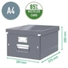 Tárolódoboz LEITZ CLICK-N-STORE A4 méretű zöld -60440064-