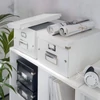 Tárolódoboz LEITZ CLICK-N-STORE A4 méretű fehér -60440001-