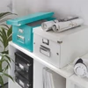 Tárolódoboz LEITZ CLICK-N-STORE A4 méretű jégkék -60440051-