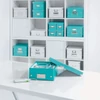 Tárolódoboz LEITZ CLICK-N-STORE A4 méretű jégkék -60440051-