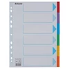 Elválasztólap A/4 karton 6rész ESSELTE STANDARD
