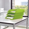 Irattálca LEITZ WOW metálfényű zöld -52263064-