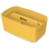 Rendszerező doboz foganytyúval Leitz Cosy MyBox kicsi meleg sárga