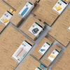 Rendszerező doboz foganytyúval Leitz Cosy MyBox kicsi meleg sárga