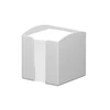 Kockatömb 93x93mm szürke műanyag tartóban Durable ECO