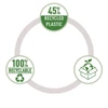 Lyukasztó LEITZ Nexxt Recycle 30lap fekete