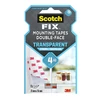 Ragasztószalag csík kétoldalas 3M Scotch-Fix 25mmx76 mm 8db/csomag átlátszó -4910C-ST8-P
