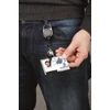 Névkitűző tartó kihúzható Durable Extra Strong 8329-02 fehér