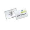 Névkitűző Durable CLICK FOLD 54x90 mm kombi klippel -821419-