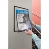 Infokeret A/3 öntapadós hátlap, mágneses előlap DURAFRAME fekete DURABLE -483801-