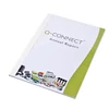 Hőkötőborító Q-CONNECT 2 mm 1-15 lap 150 micron -KF16103-