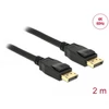 Adatkábel Delock Kábel Displayport 1.2 dugó Displayport dugó 4K 2 m