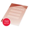 Lamináló fólia A/4 meleg GBC 150 mikron, fényes, UV álló  (Kiszerelés: 100db/csm)