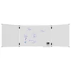 Fehértábla 100x200/400cm kinyitható zománcozott Unite Plus Legamaster mágnestábla