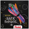 Golyósirón Pentel BK417-C zöld golyóstoll