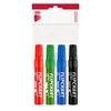 Flipchart marker készlet 4db-os ICO Artip 12 rostirón filctoll -9580002000-
