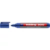 Marker permanent Edding 300 kék kerek hegyű alkoholos filc -7580003002-
