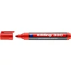 Marker permanent Edding 300 piros kerek hegyű alkoholos filc -7580003001-
