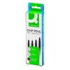 OHP marker készlet 4db-os permanent F Q-CONNECT KF01066 alkoholos filc