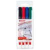 Marker permanent EDDING 400/4 4db-os alkoholos filckészlet