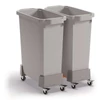 Szállítókocsi DURABLE DURABIN 60L rPP téglalap alakú hulladékgyűjtőhöz