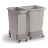Szállítókocsi DURABLE DURABIN 60L rPP téglalap alakú hulladékgyűjtőhöz