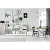 Tárolódoboz szett Home kocka alakú 3db/csomag szürke