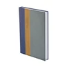 TOPTIMER Határidőnapló A/5 napi FASHION F021 kék-okker-szürke 150x210mm Előjegyzési naptár agenda