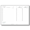 TOPTIMER Határidőnapló A/5 napi MILANO M021 rózsa-lila agenda