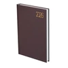 OPTIFORM Határidőnapló B/5 heti UNI U011 bordó 165x240mm Előjegyzési naptár Agenda