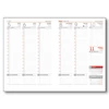 UNDENA Határidőnapló B/5 heti műbőrös UB5-01 kék 165x240mm Előjegyzési naptár Agenda