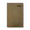 UNDENA Határidőnapló B/5 heti műbőrös UB5-01 barna 165x240mm Előjegyzési naptár Agenda