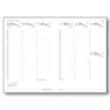 OPTIFORM Határidőnapló B/5 heti Kredo K011 barna-bézs 165x240mm Előjegyzési naptár Agenda